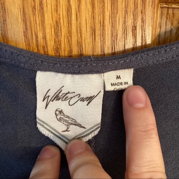 Super comfy White Crow tank top tunic. Size Medium - Picture 5 of 7